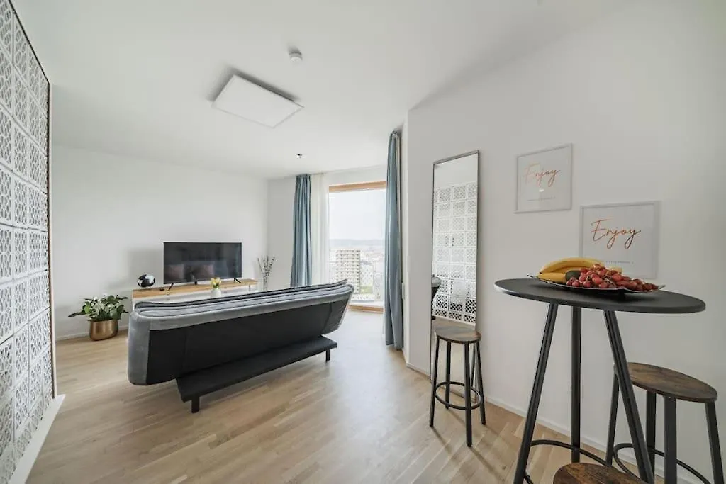 City Sky Studio Mit Balkon 维也纳 公寓